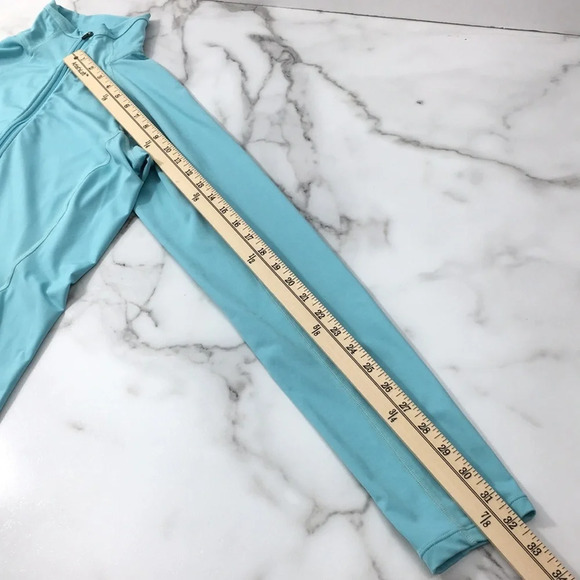 Cloudveil Blue Quarter Zip Pullover Activewear Top - Picture 12 of 13